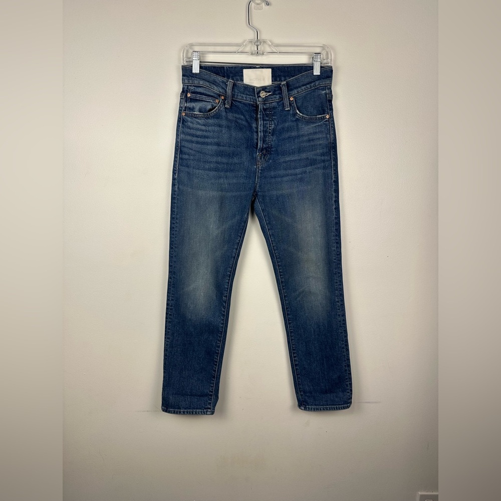 Mother The Scrapper Ankle High Rise Jeans Women’s Sz 25 - Picture 2 of 13